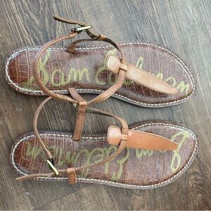 Sam Edelman Brown Leather Sandals